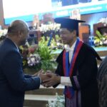 Rektor UHT Hadiri Pengukuhan Lima Guru Besar ITS