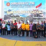 Ribuan Masyarakat  Terima Layanan Baksos Kesehatan Hut Tni Ke 80 Di Monas
