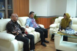 Kominfo Jatim Terima Silahturahmi dan Pamit Kepala BPS Jatim