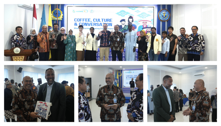 Ngopi Bareng Sambil Bertukar Budaya, Mahasiswa Internasional dan UHT Bertemu di Coffee, Culture & Conversation