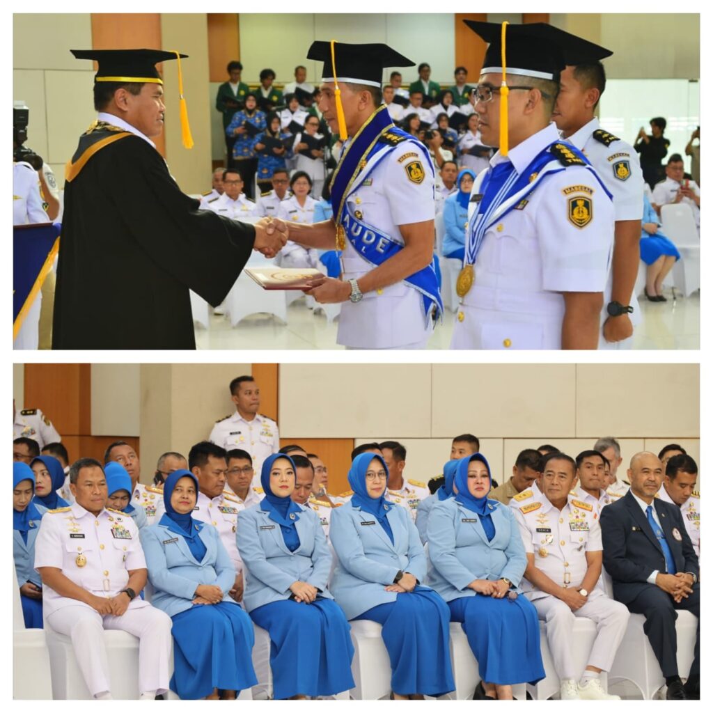 Hadiri Wisuda Seskoal, Rektor UHT Apresiasi Peran TNI AL Cetak Pemimpin Maritim Masa Depan