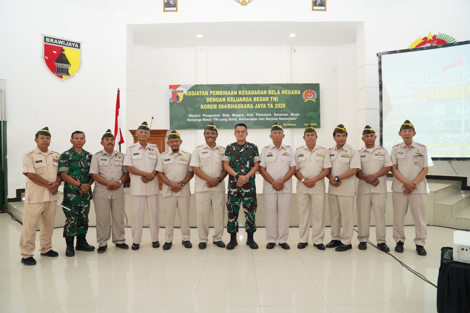 Korem 084/BJ Teguhkan Semangat Bela Negara Bagi Generasi Penerus Bangsa