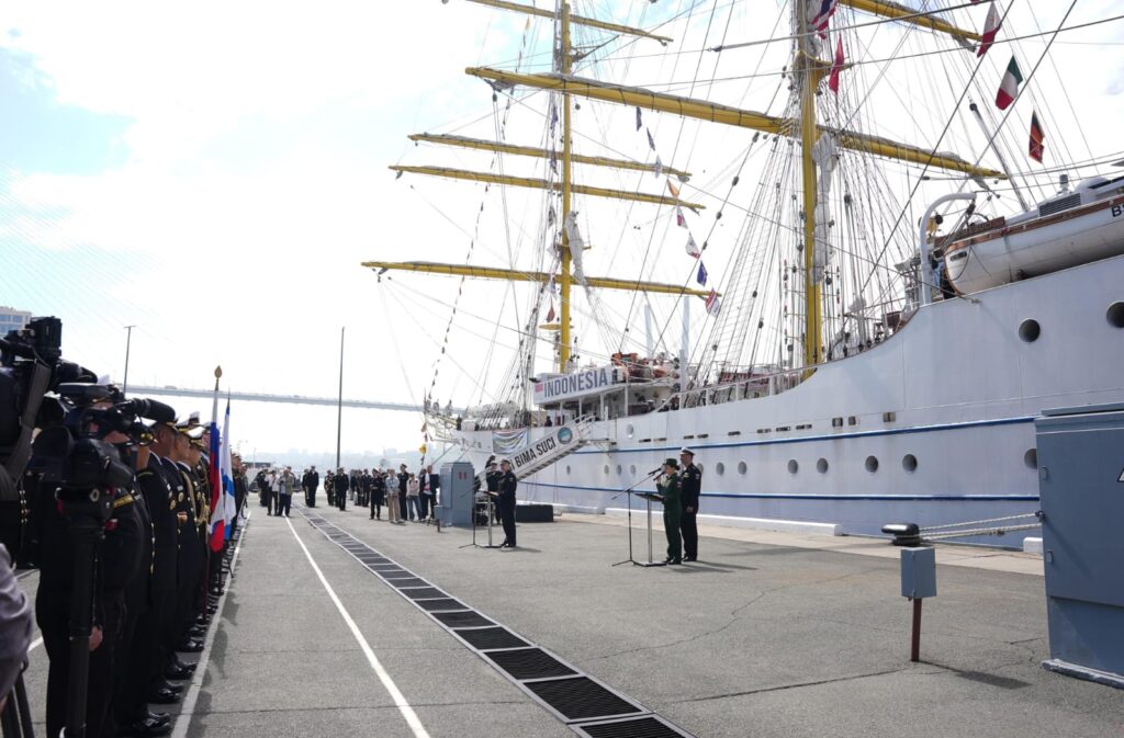 KRI Bima Suci Tiba di Vladivostok, Perkuat Misi Diplomasi Maritim Indonesia dengan Rusia