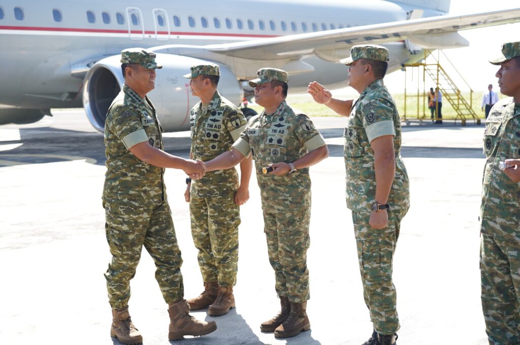 Danrem Sambut Wapang TNI, Perkuat Semangat Kemandirian Pangan dari Desa untuk Indonesia.