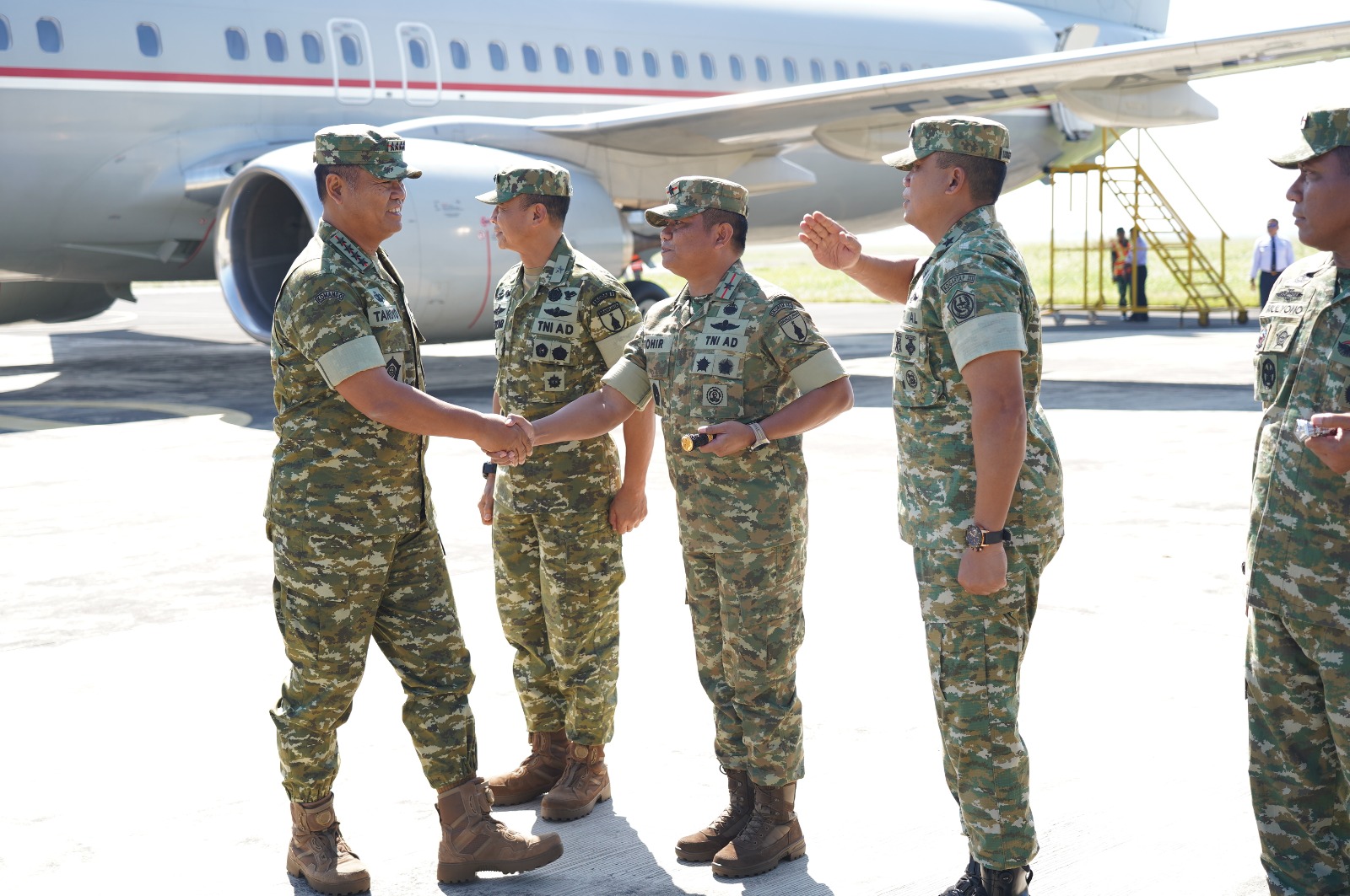 Danrem Sambut Wapang TNI, Perkuat Semangat Kemandirian Pangan dari Desa untuk Indonesia.