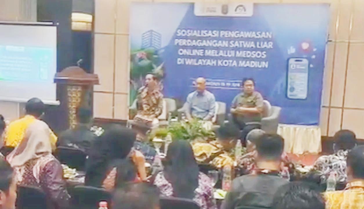 Diskominfo Jatim–BBKSDA Perkuat Literasi Digital Cegah Perdagangan Satwa Liar