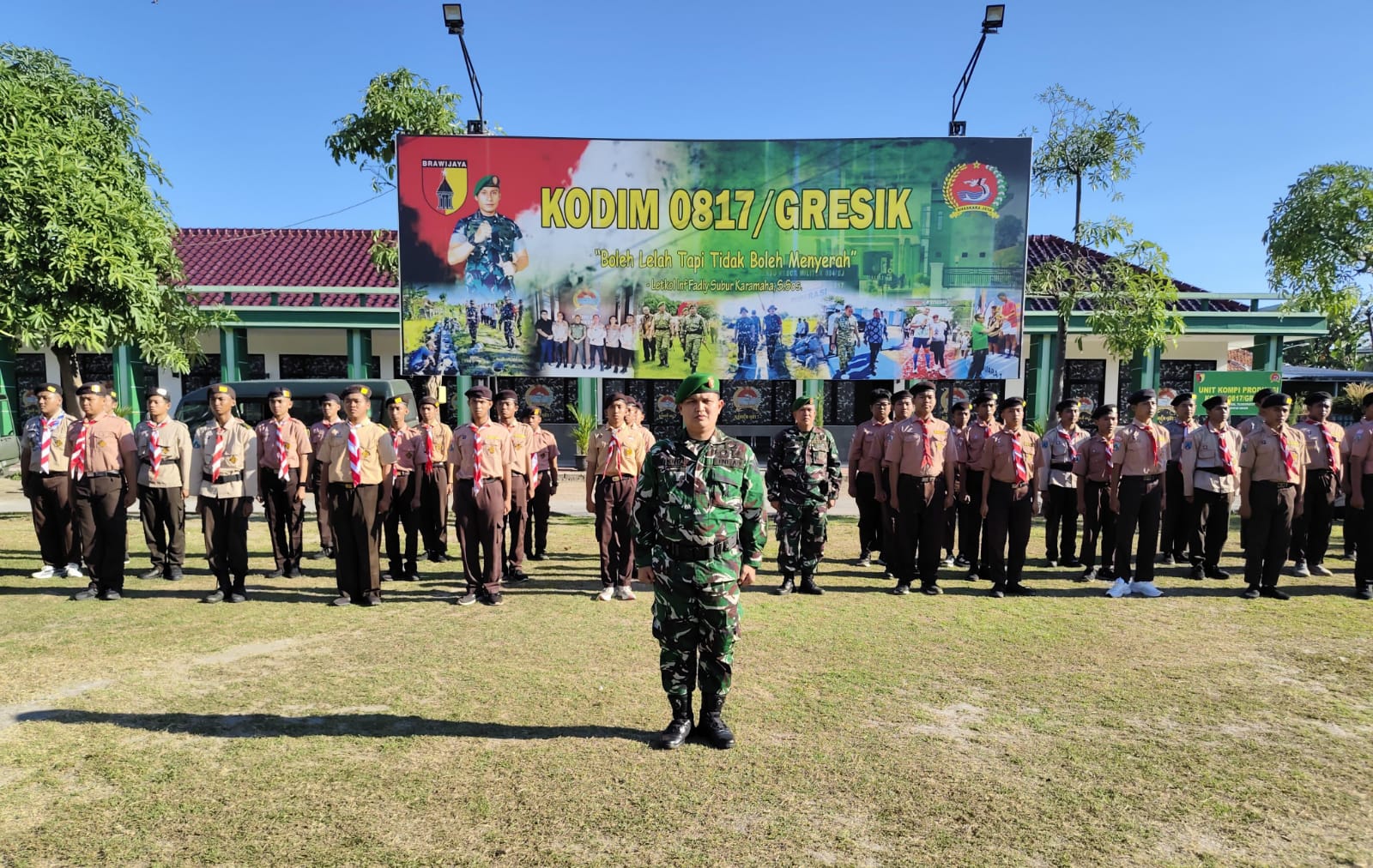 Persami KKRI Kodim 0817/Gresik Cetak Generasi Muda Berkarakter, Disiplin, dan Berjiwa Nasionalis