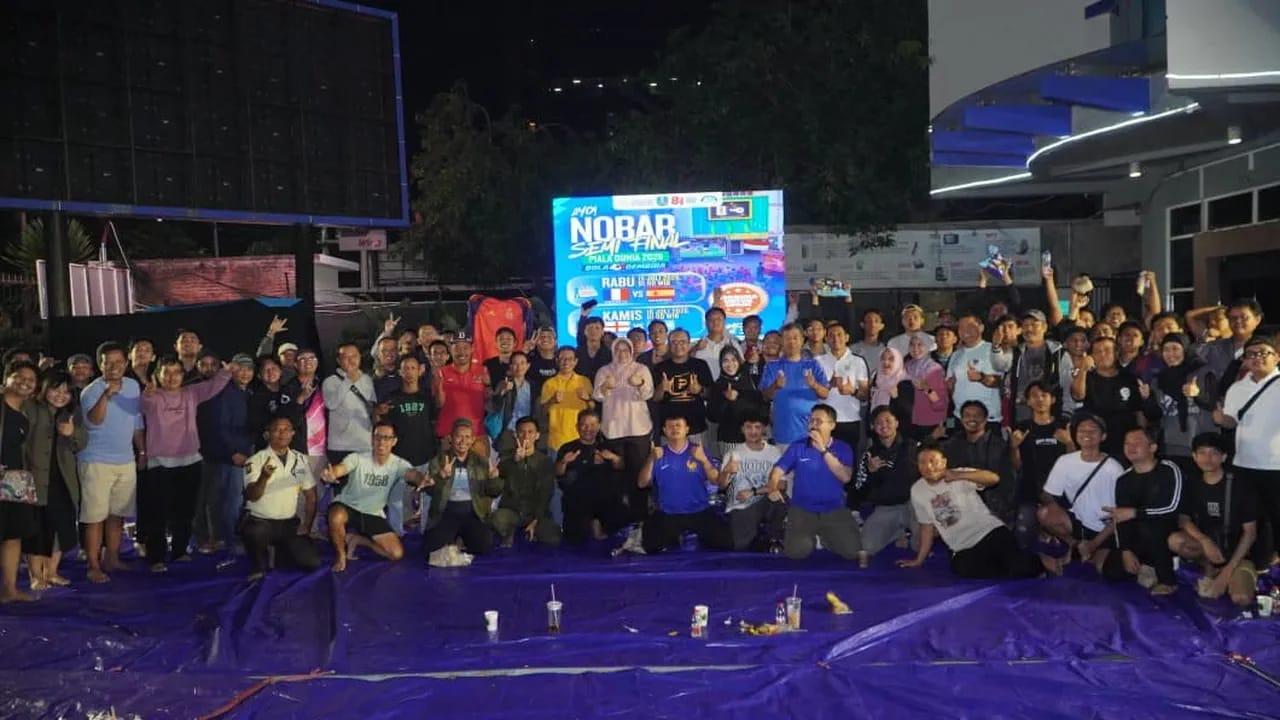 Diskominfo Jatim Gelar Nobar Piala Dunia 2026, Hibur Masyarakat Sekaligus Dukung UMKM