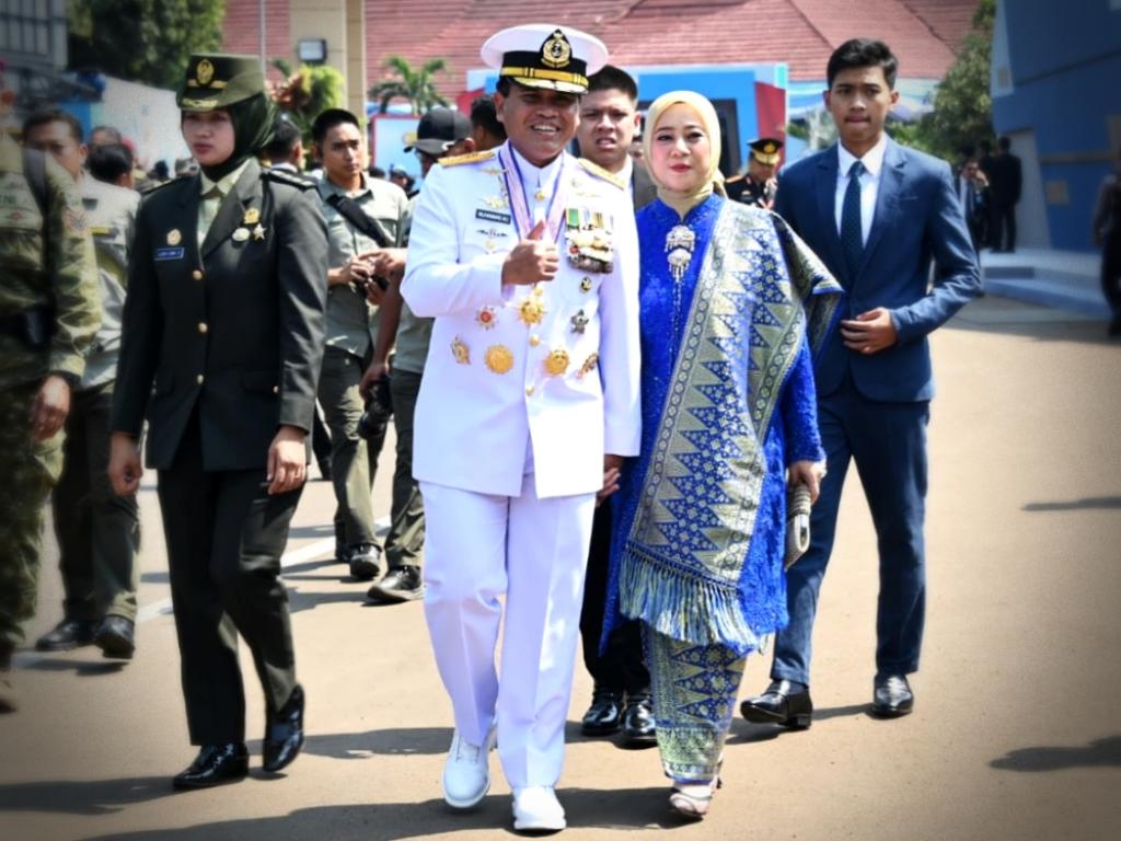 Kasal Hadiri Puncak Peringatan HUT Ke-80 Bhayangkara, Perkuat Soliditas TNI-Polri