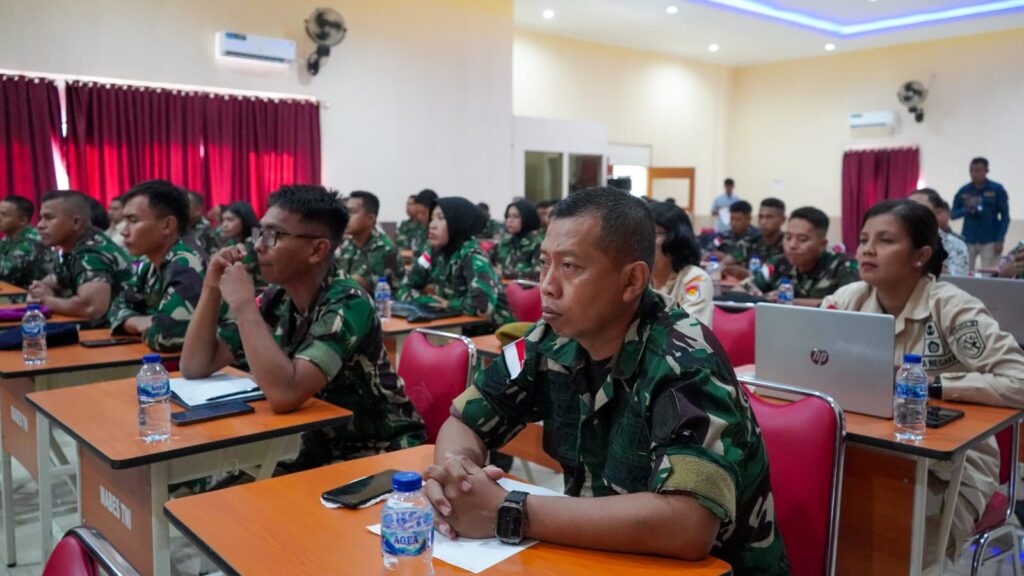 Percepat Jalur Data dan Informasi, Personel Kodaeral IX Terima Sosialisasi Sistem Informasi Kodaeral IX