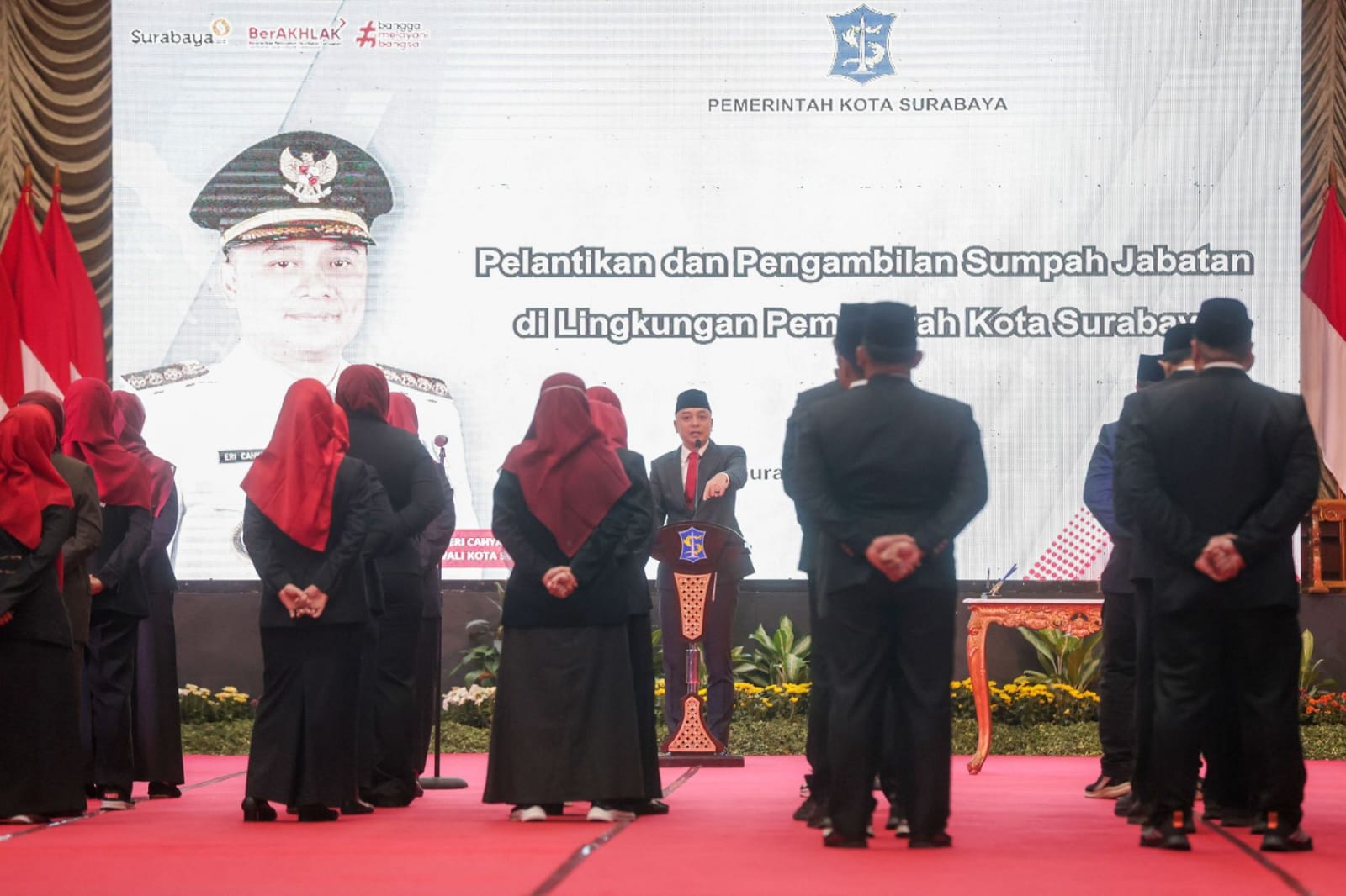 Rotasi 32 ASN Pemkot Surabaya, Wali Kota Eri Cahyadi Lakukan Penyegaran Birokrasi hingga Evaluasi Kasus Pungli