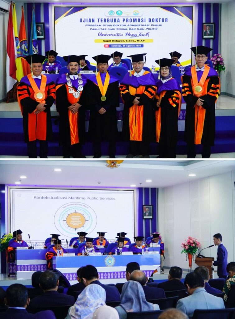 Program Studi Doktor Administrasi Publik Universitas Hang Tuah Cetak Doktor Ke-13