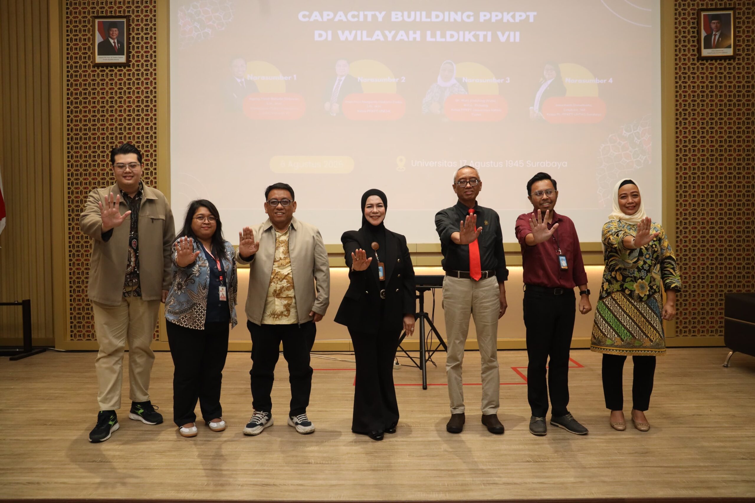 Komitmen UHT Ciptakan Kampus Aman Diakui, Ketua PPKPT Jadi Narasumber Capacity Building LLDIKTI Wilayah VII