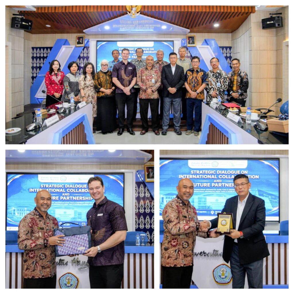 Fakultas Kedokteran UHT Gelar FGD dengan Universiti Sains Malaysia dan Charles Darwin University, Bahas Kolaborasi Riset Kemaritiman dan Kesehatan