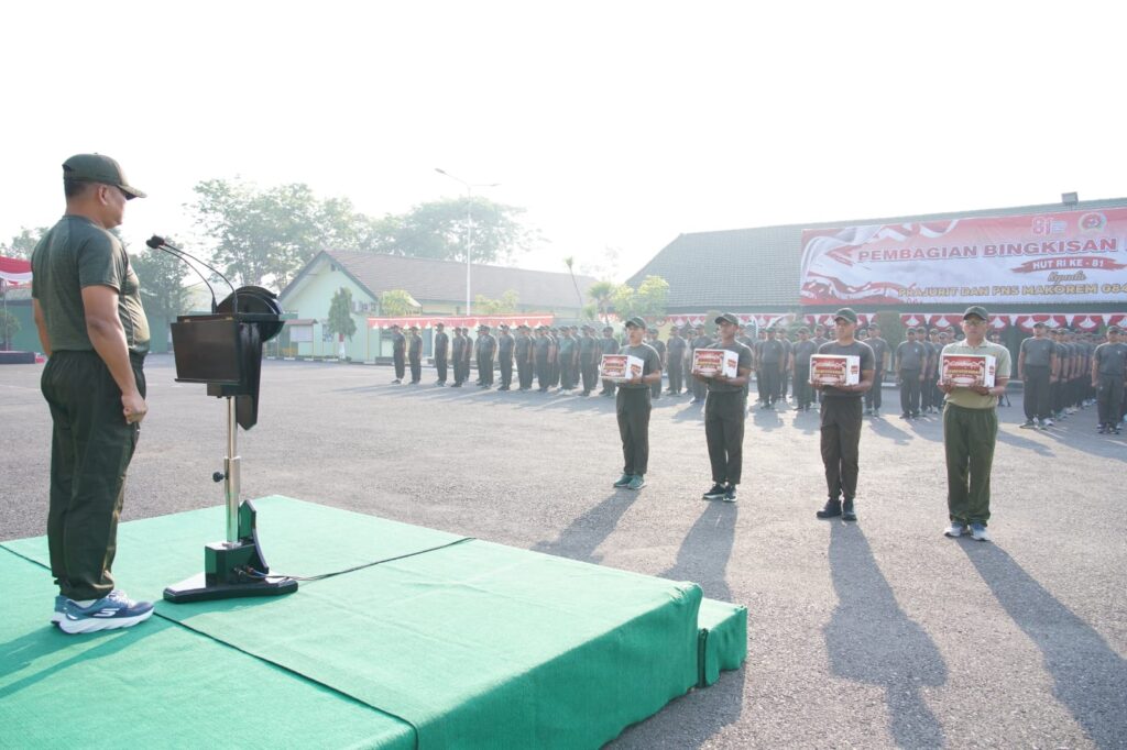 Bukan Sekadar Bertugas, Danrem Ajak Prajurit Jadi Agen Perubahan dan Besarkan Nama Satuan