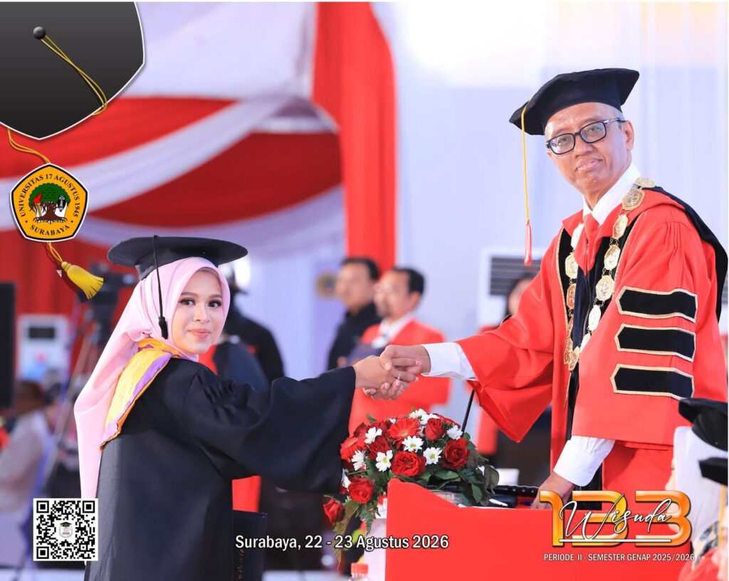 Untag Surabaya Wisuda ke-133 tahun 2026 dengan 1.958 Lulusan, Rektor Dorong Alumni Berkarya hingga Tingkat Dunia