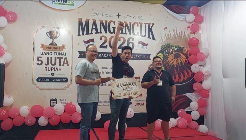 Semarakkan Semangat Kemerdekaan, PrimeBiz Hotel Surabaya Sukses Gelar Lomba #Mangan Cuk 2026