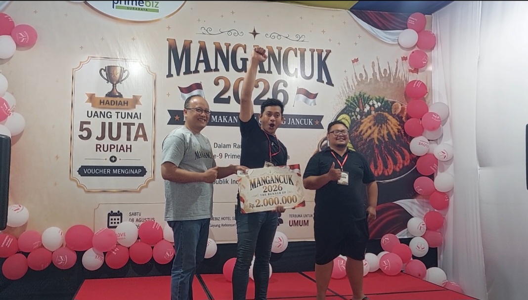 Semarakkan Semangat Kemerdekaan, PrimeBiz Hotel Surabaya Sukses Gelar Lomba #Mangan Cuk 2026